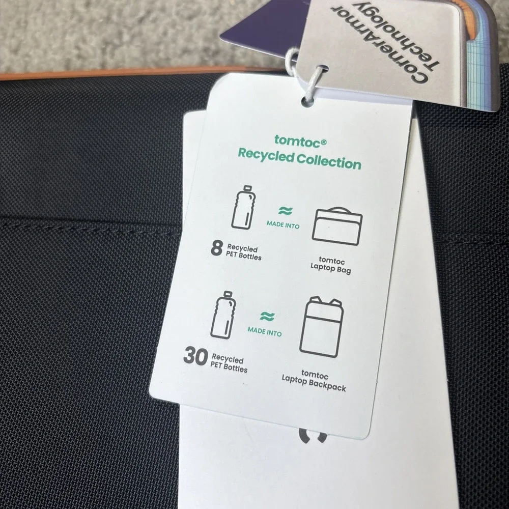 Tomtoc, 360° Protective Laptop Shoulder Bag for15.6 Inch Laptop.